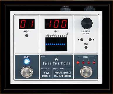 Free The Tone Free The Tone PA-1QA Programmable Analog 10 Band EQ