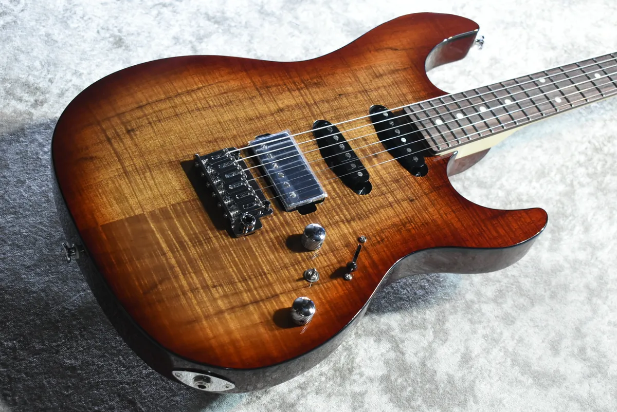 Fujigen/FGN JOS2-DU-EW2-R-KNB Koa Natural Burst 3.51kg #B250139