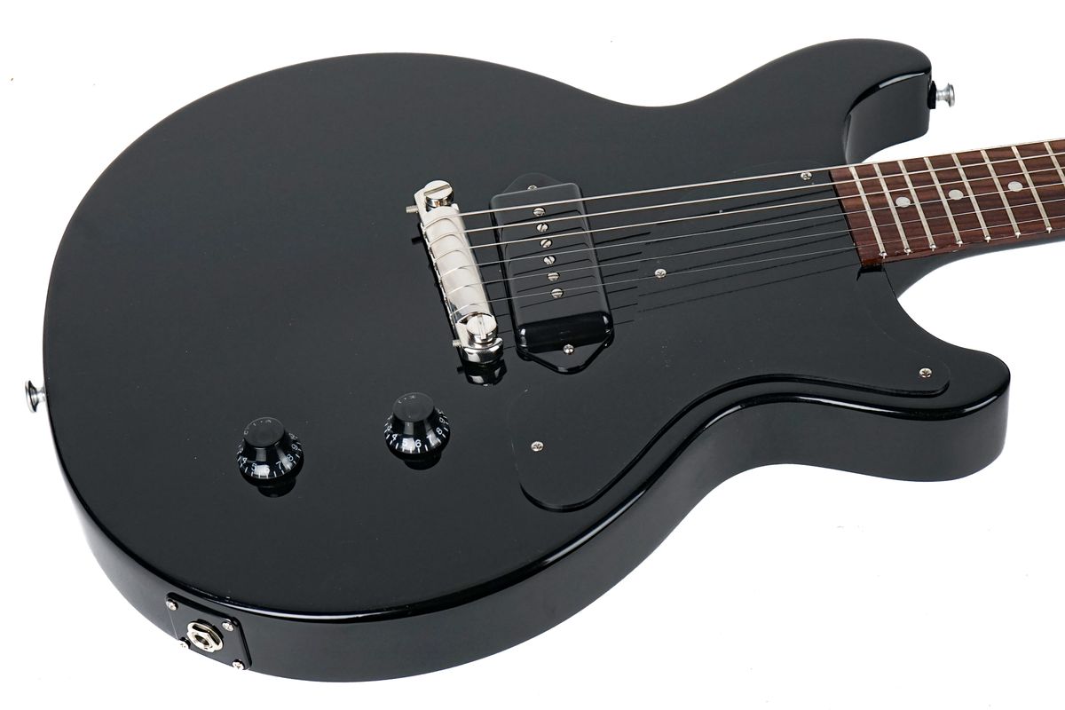 Gibson Les Paul Junior Double Cutaway Ebony - Gbase