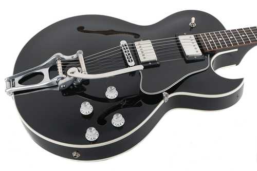 2002 Gibson ES-135 Ebony - Gbase