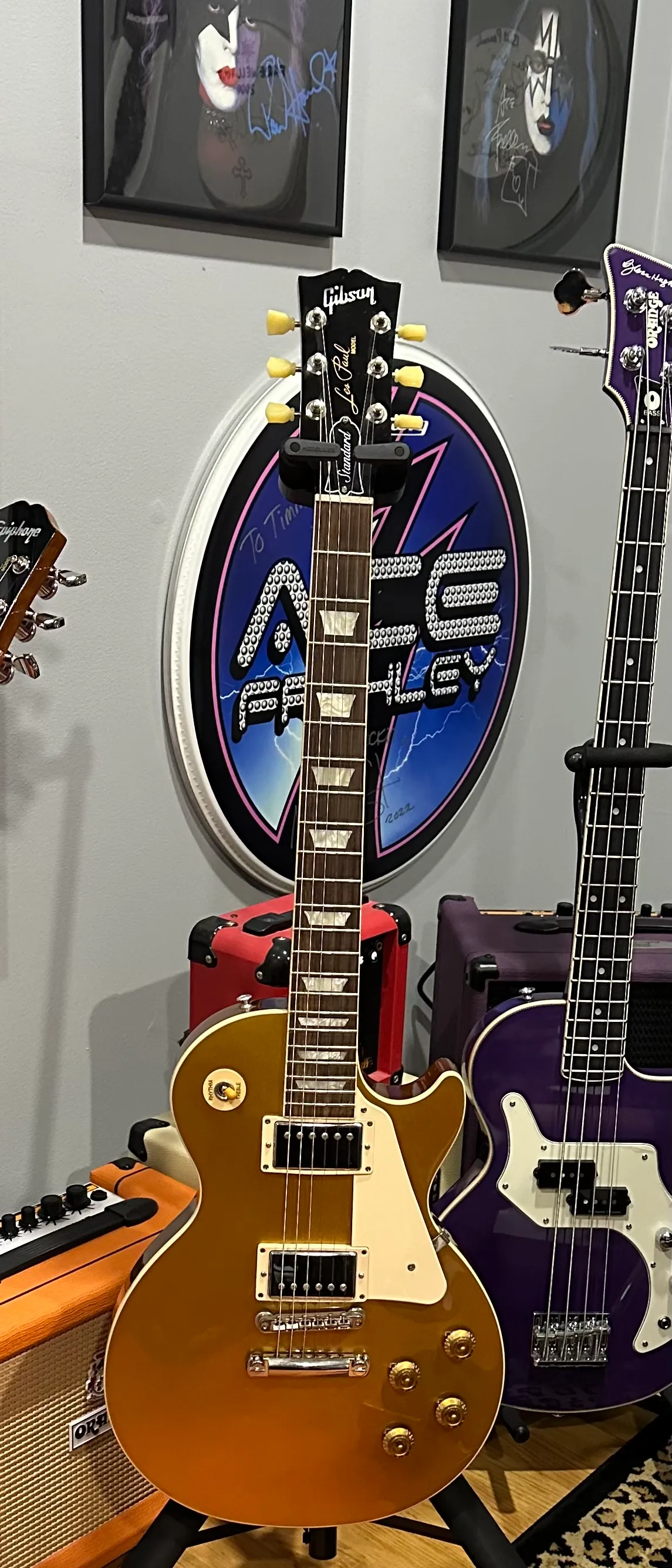 2019 Gibson Les Paul Standard Gold Top - Gbase