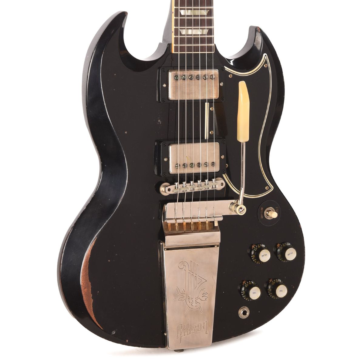 maestro by Gibson SG ブラック マエストロ Gibson SG Standard '61 Maestro Vibrola – Music Villa MT
