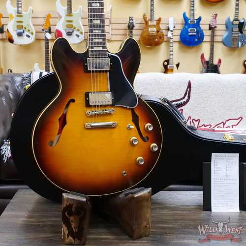 2021 Gibson Custom Shop 1964 ES-335 Reissue VOS Vintage Burst - Gbase