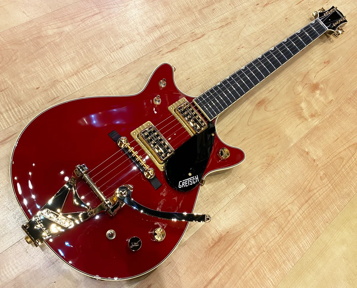 Gretsch G6131T-62 Vintage Select '62 Firebird Red - Gbase