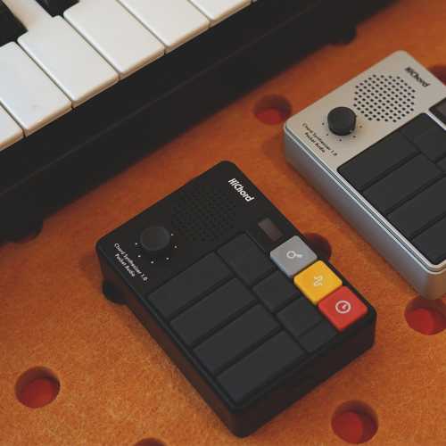 HiChord Pocket Chord Synthesizer Aluminum Edition Black - Gbase