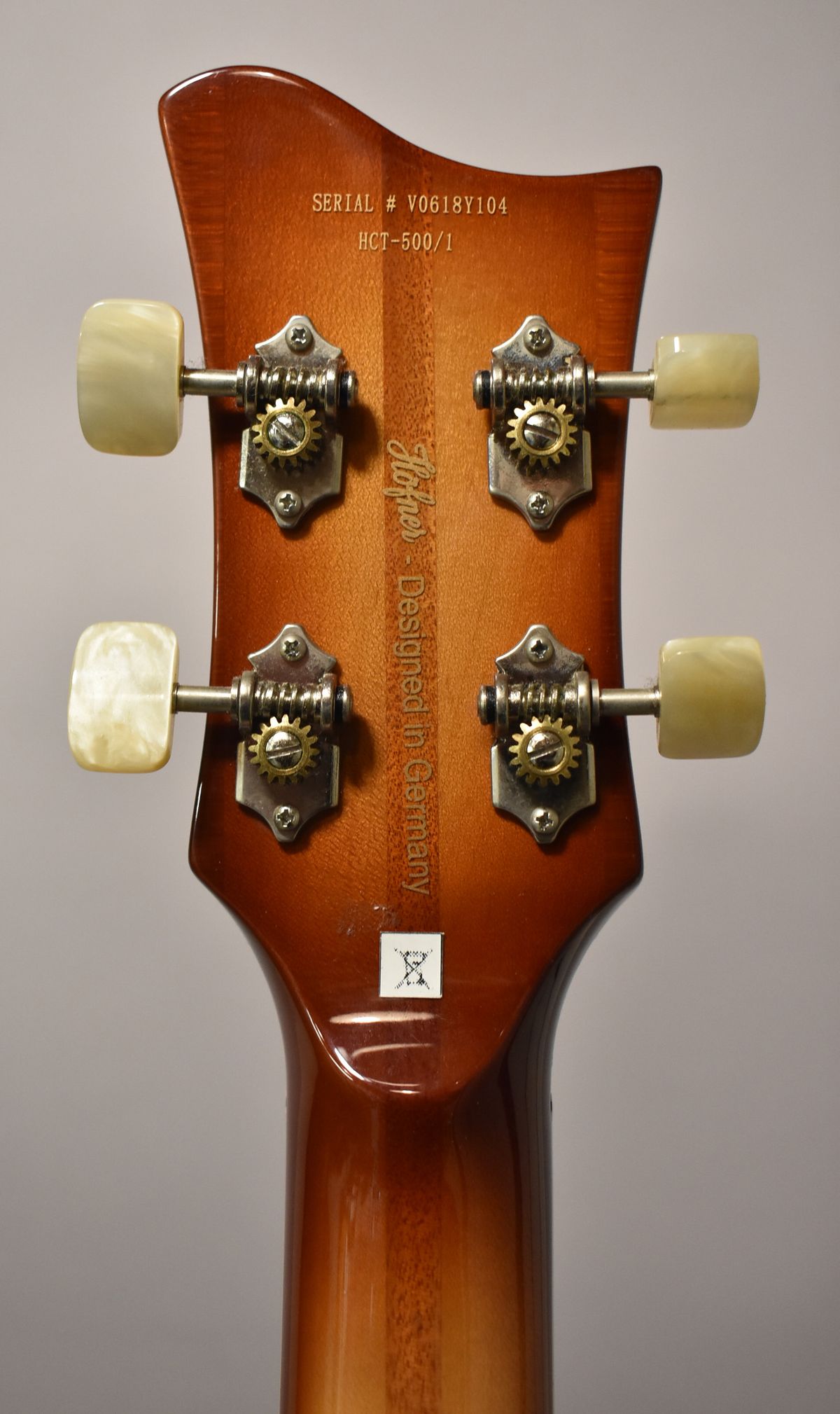 Hofner Contemporary Series HCT-500/1-SB Violin Bass Sunburst - Gbase