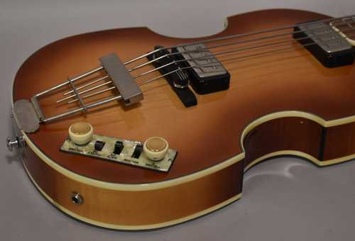 Hofner Contemporary Series HCT-500/1-SB Violin Bass Sunburst - Gbase