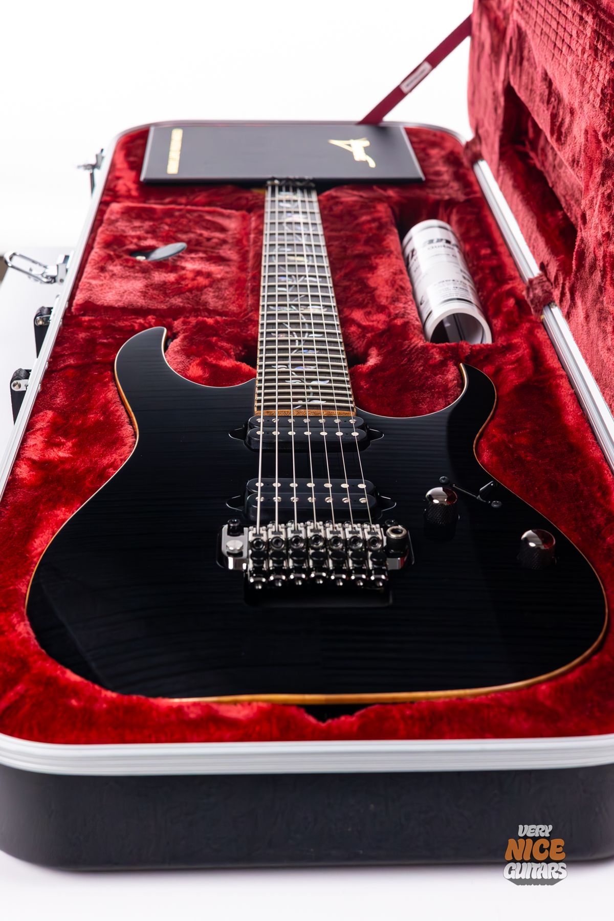Ibanez J. Custom RG8527Z Black Onyx - Gbase