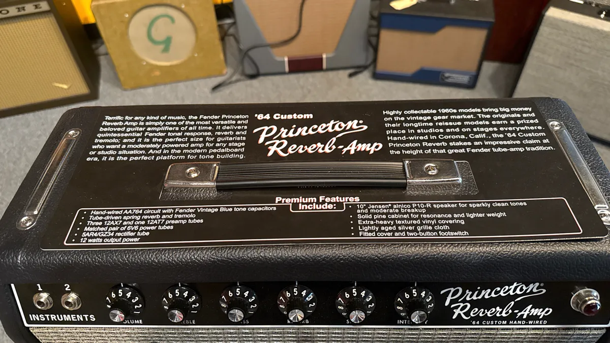 New Fender '64 Custom Princeton Reverb - Gbase