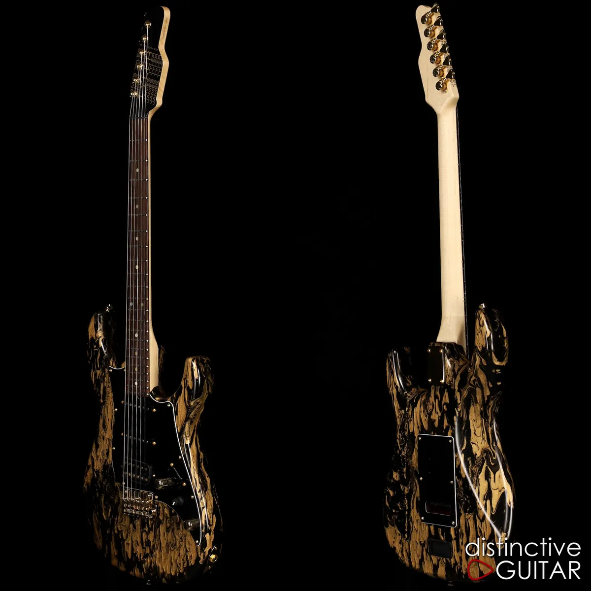 James Tyler Studio Elite HDX - Black Gold Shmear - Gbase