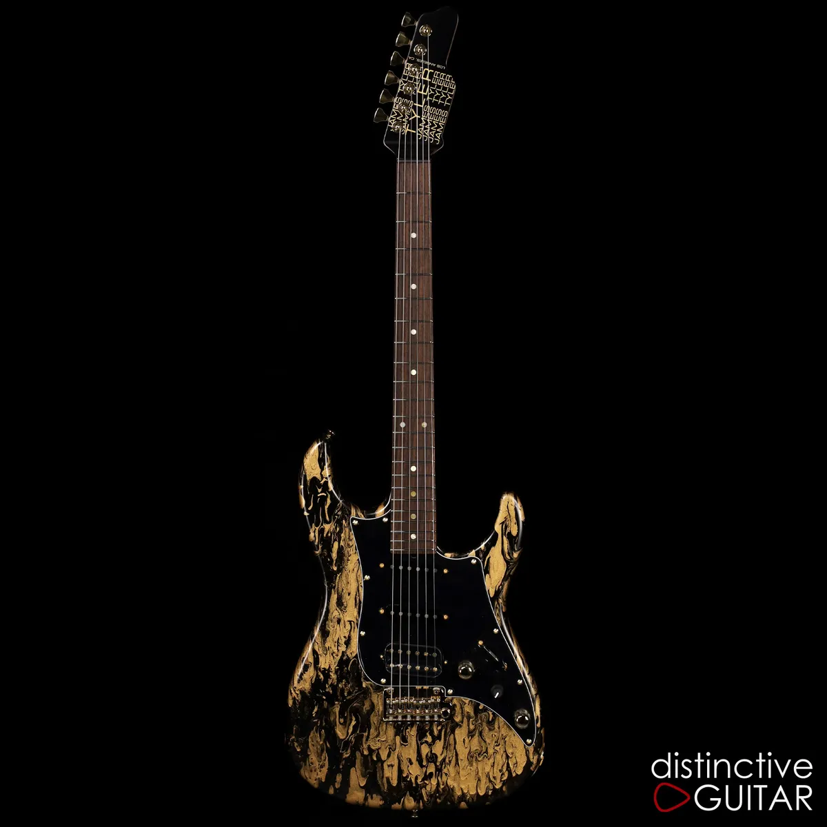 James Tyler Studio Elite HDX - Black Gold Shmear - Gbase