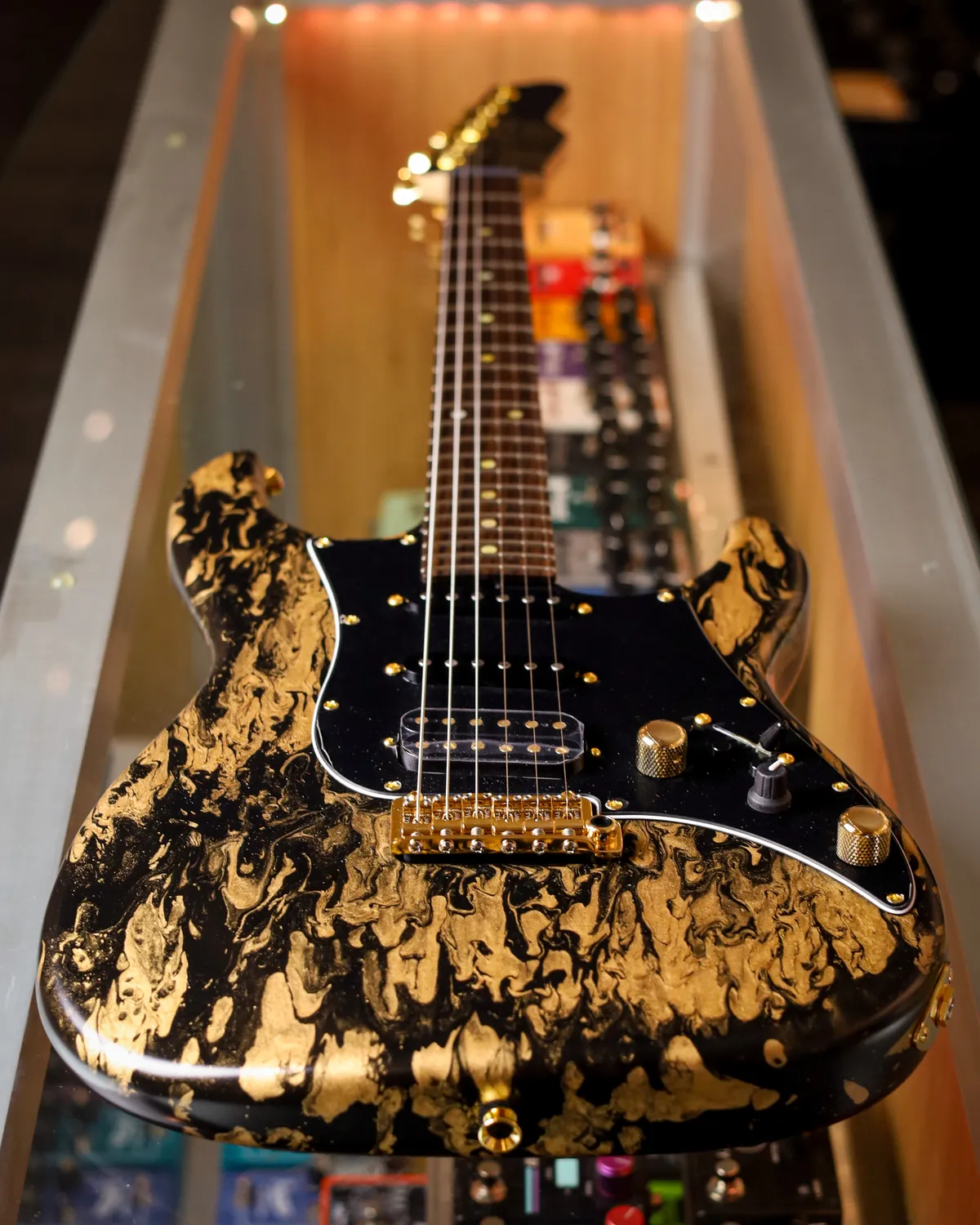 James Tyler Studio Elite HDX - Black Gold Shmear - Gbase