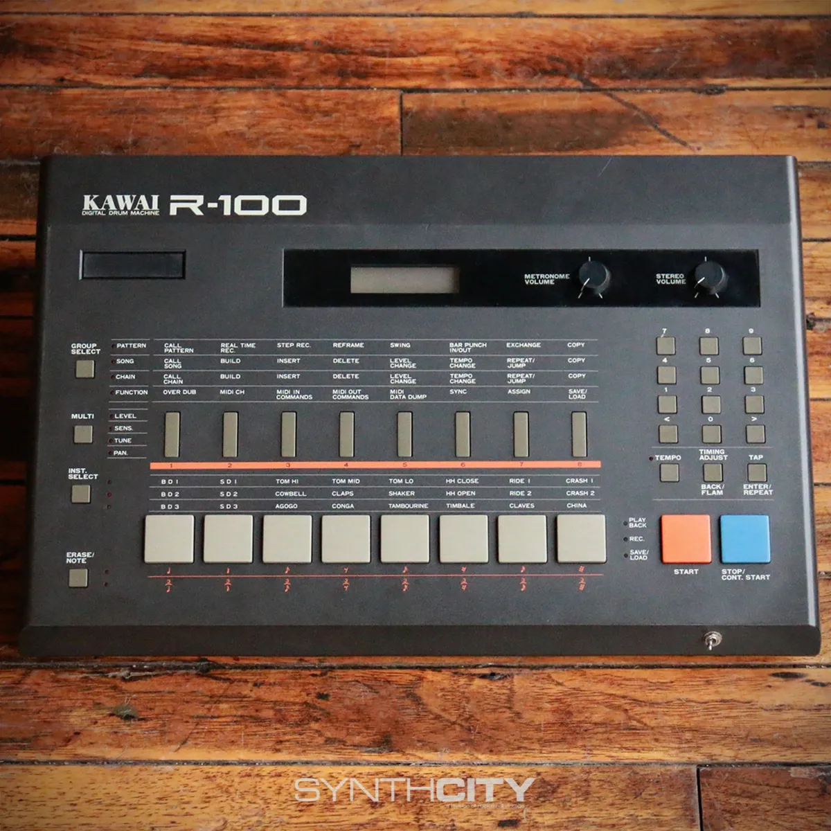 1980s Kawai R-100 Drum Machine w/ R-50e & R-50III Eprom Mod - Gbase