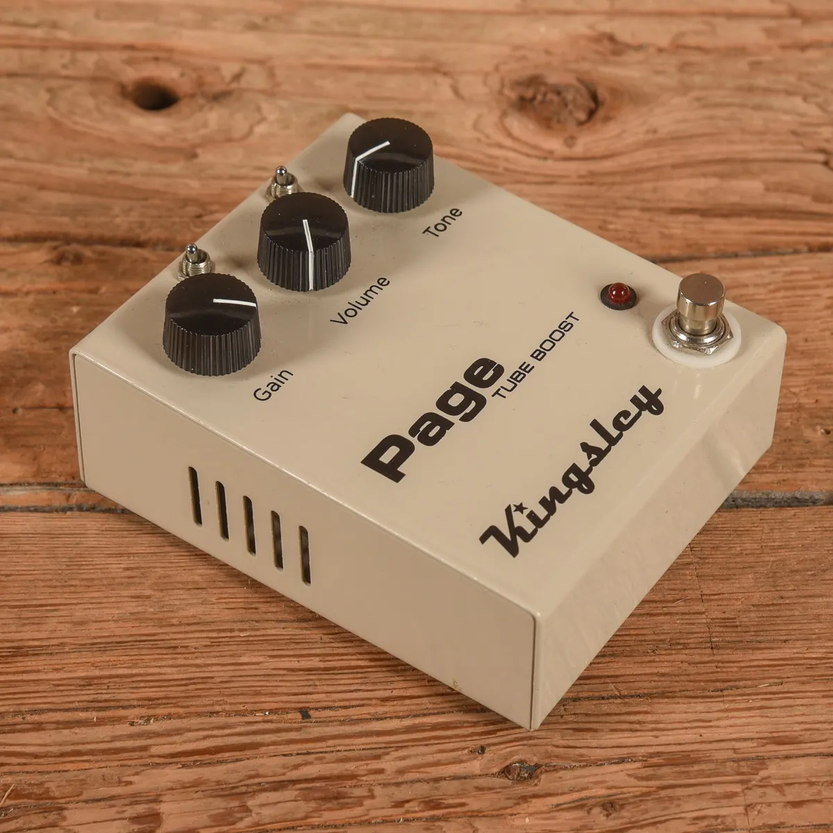 ギター Kingsley Page V2 Tube Boost Kingsley Page Tube Boost V2 - Gbase