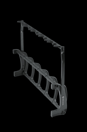 K&M K&M 17515 Guardian 5 Guitar Stand - Standard Black - Gbase