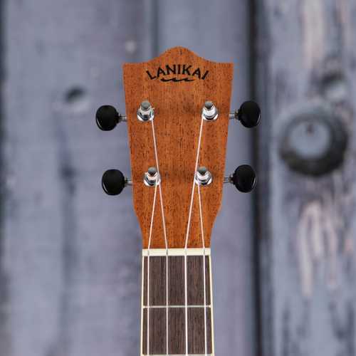 Lanikai okoume baritone uke natural ukulele banjo ukes replay