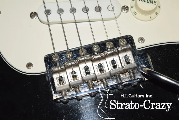 Late1971 Fender Stratocaster Black 1Strungs Tree 3Bolt Rose neck