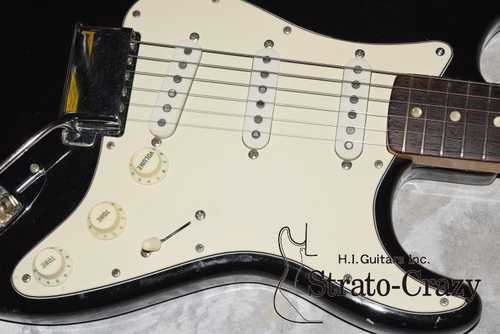 Late1971 Fender Stratocaster Black 1Strungs Tree 3Bolt Rose neck