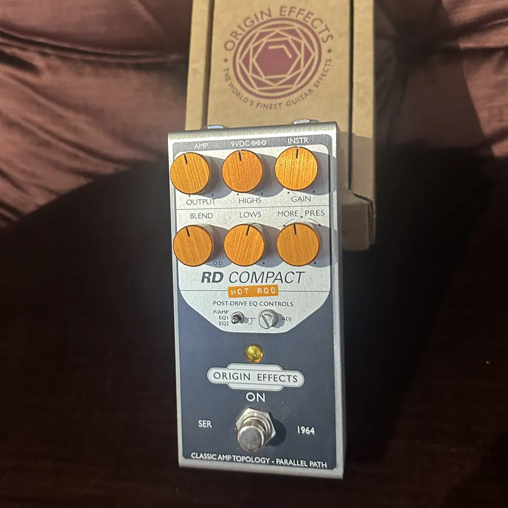 Origin Effects RD Compact Hot Rod Overdrive Pedal (Pre-Owned) - Gbase