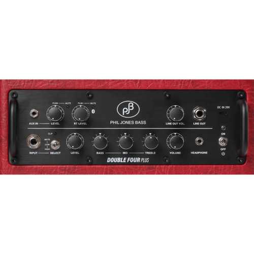 Phil Jones Bass BG-80 Double 4 Plus Combo Bass Amplifier - Red - Gbase