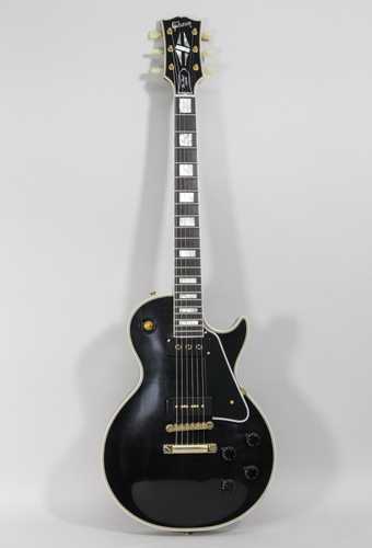 2020 Gibson Custom Shop '54 Les Paul Custom Aged Electric Guitar w