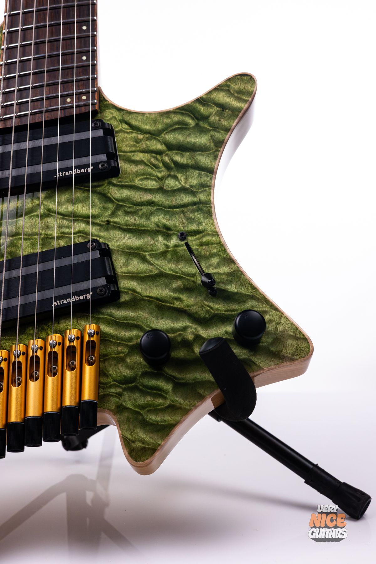 Strandberg Boden J7 Custom Leaf Green > Guitars Electric Solid