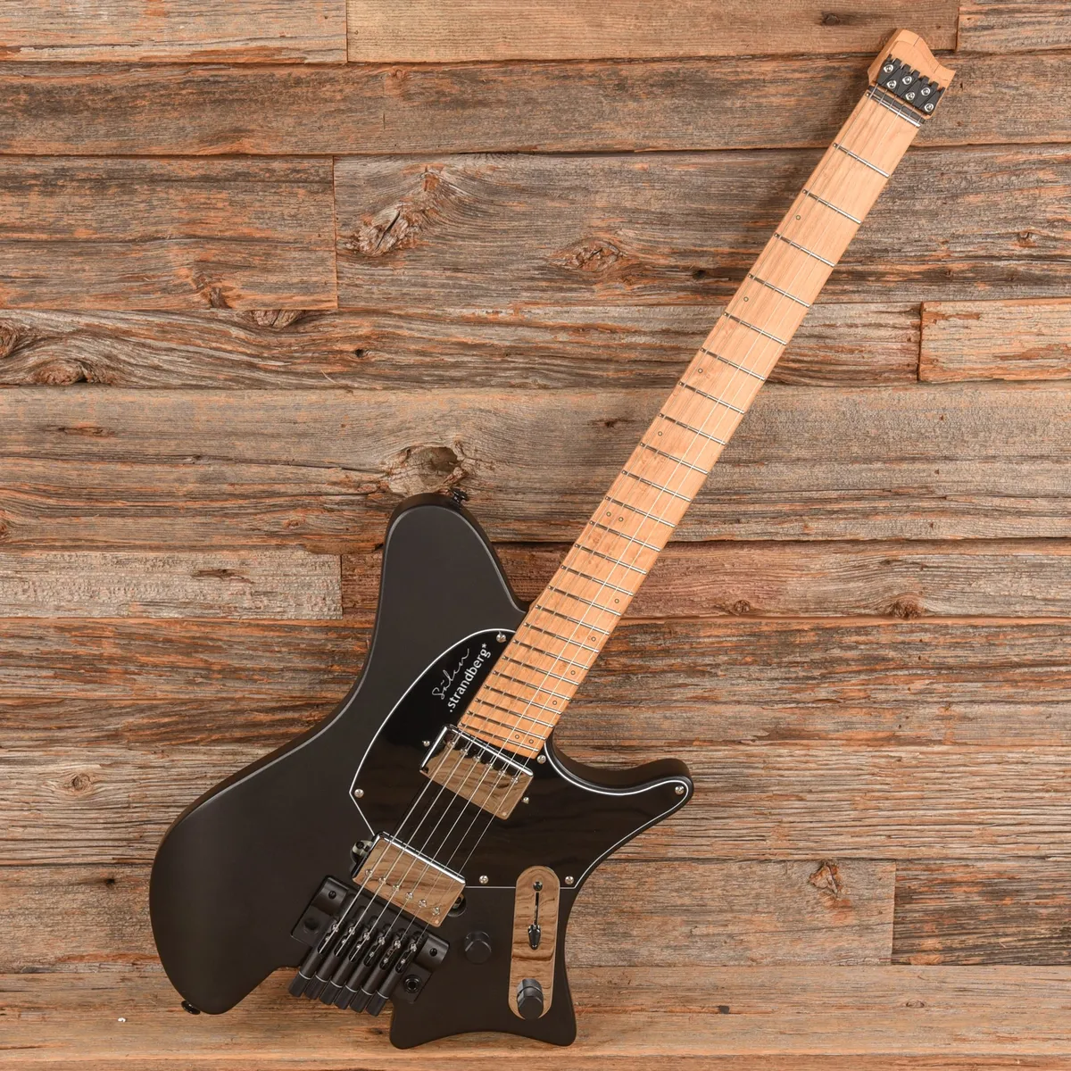 Strandberg Salen Classic NX 6 Tremolo HH Matte Black - Gbase