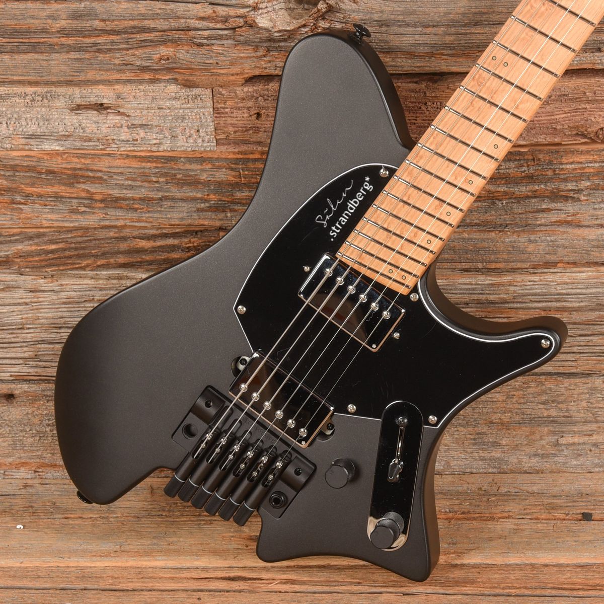 Strandberg Salen Classic NX 6 Tremolo HH Matte Black - Gbase