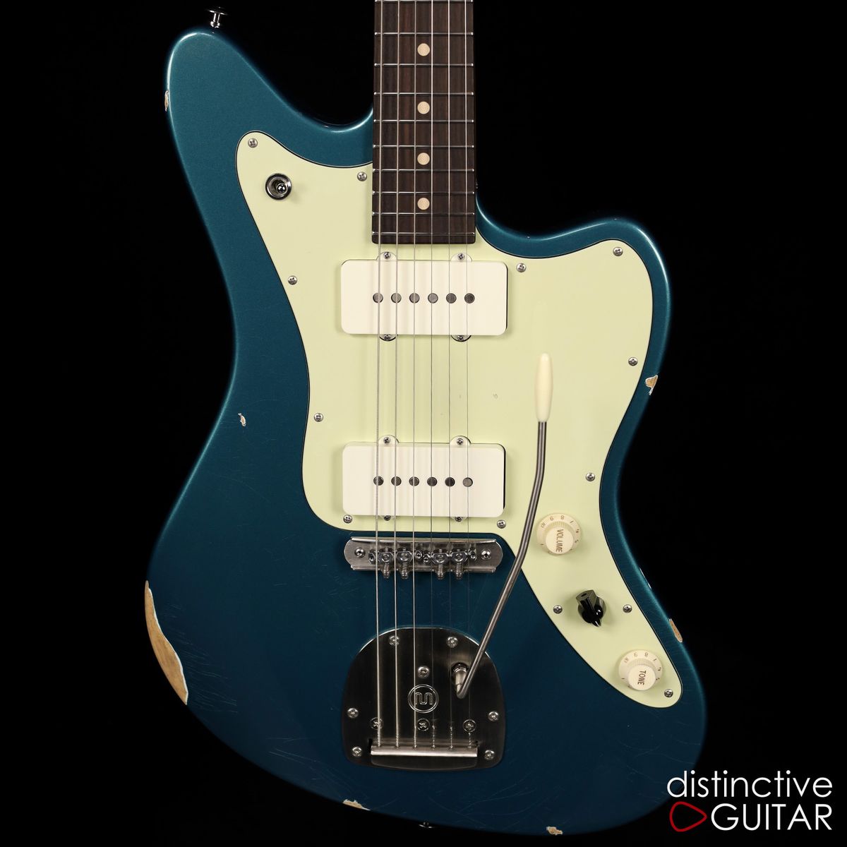 Suhr Classic JM Antique Funk LE Ocean Turquoise Metallic - Gbase