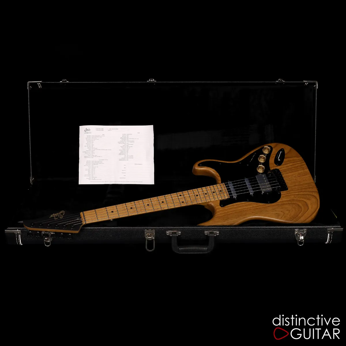 Suhr Classic S Custom Natural - Gbase