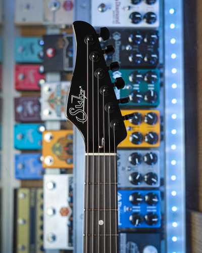 Suhr Classic T Custom - White w/ Black Binding - Gbase
