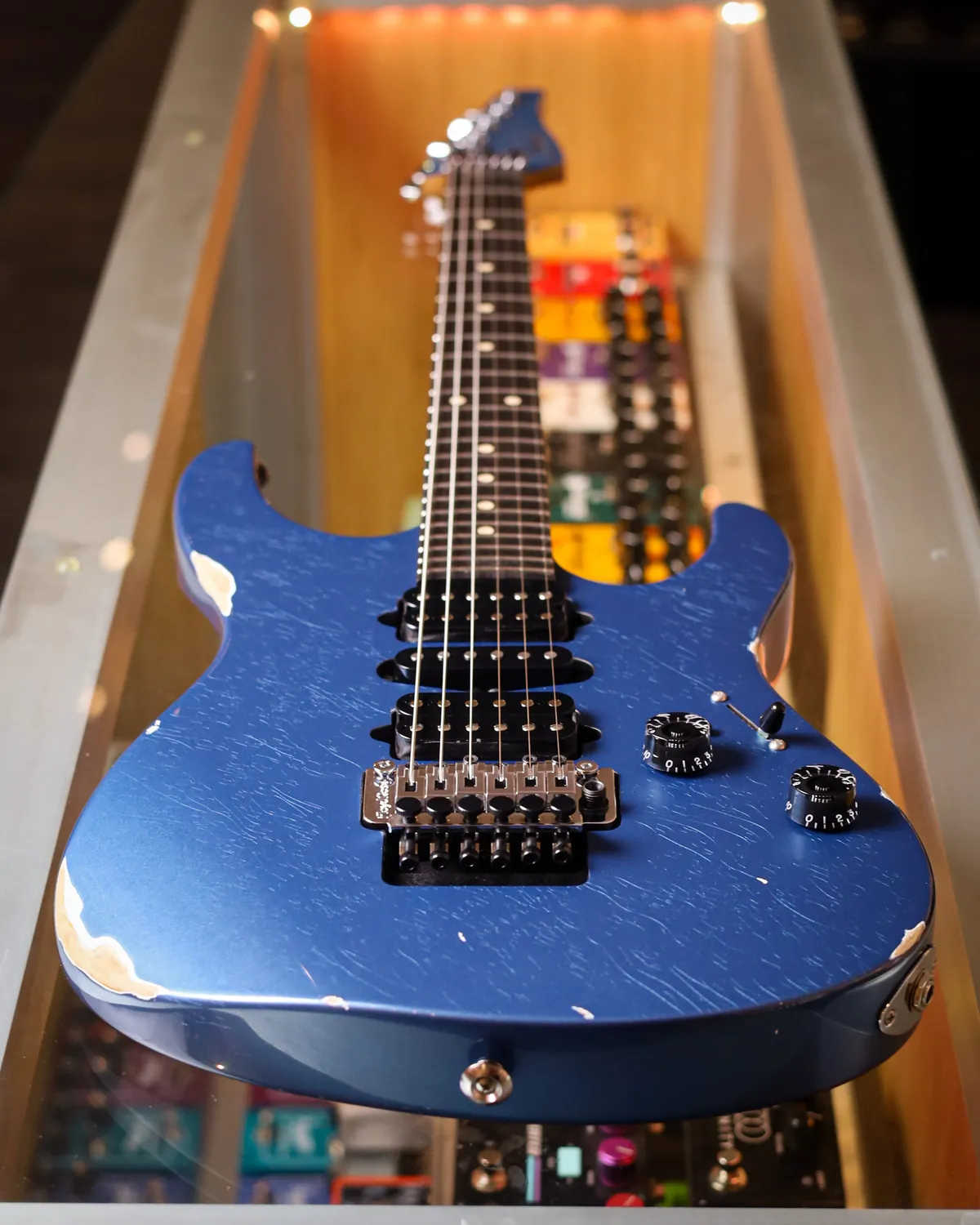 Suhr Modern Antique Custom - Pelham Blue - Gbase