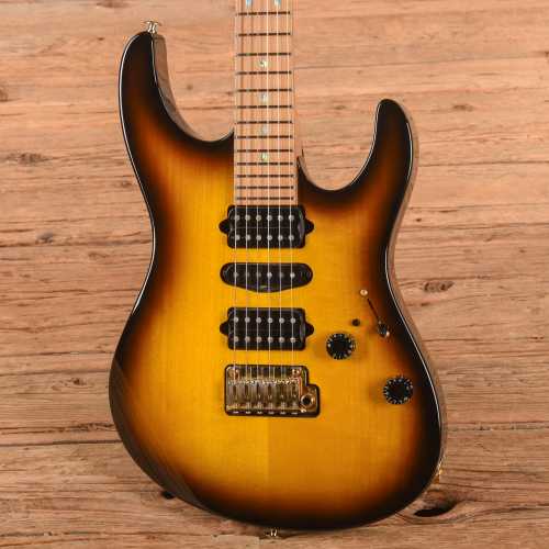 ギター 2Tone Sunburst (2TS) Suhr Modern 2-Tone Tobacco Burst - Gbase