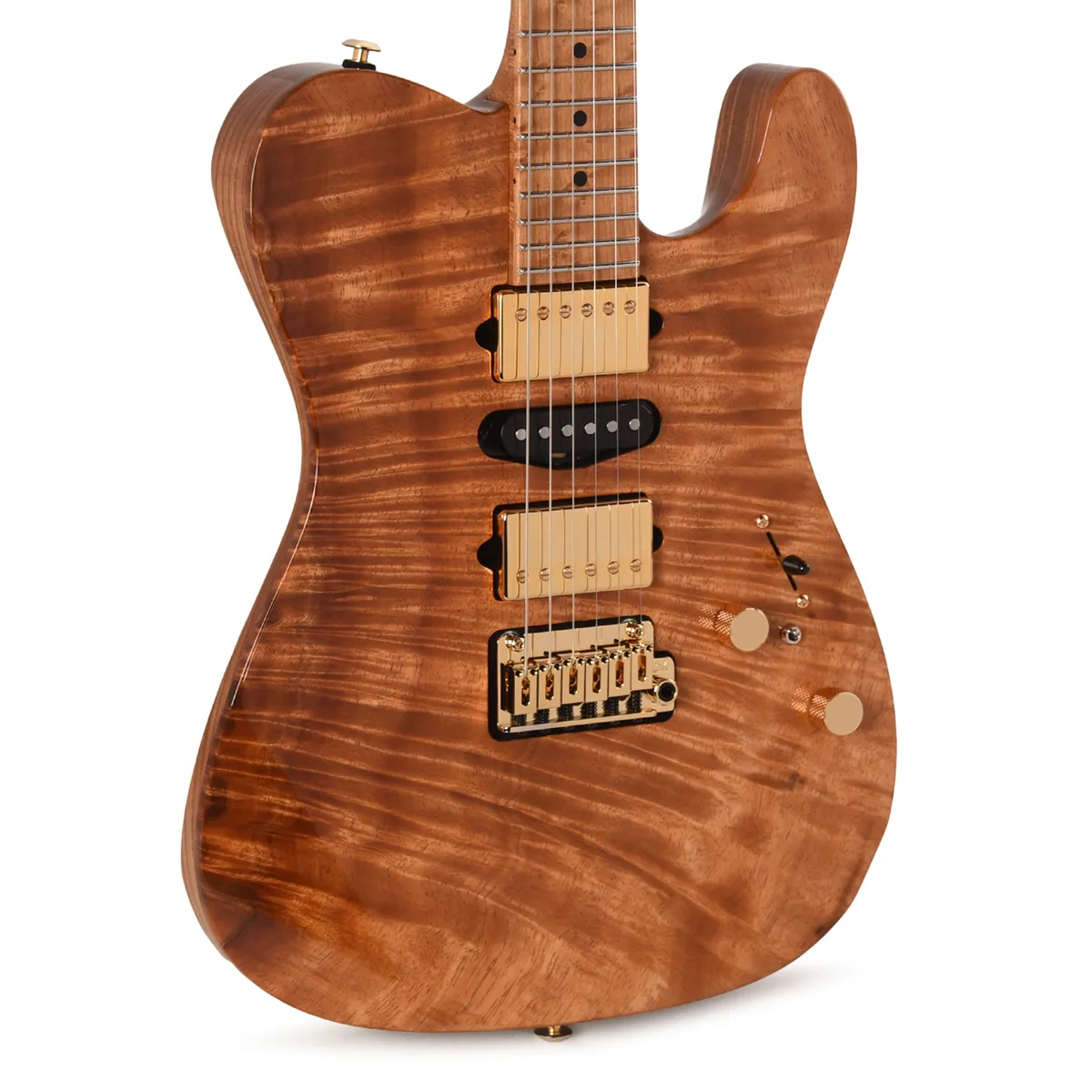 Suhr Custom Modern T Natural w/CME-Selected Figured 1-Piece Koa