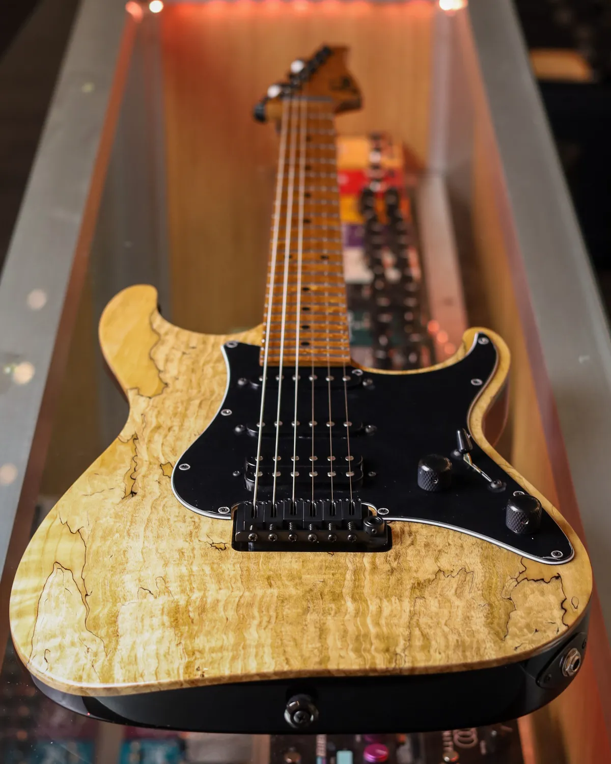 Suhr Standard Custom - Natural Spalted Maple - Gbase
