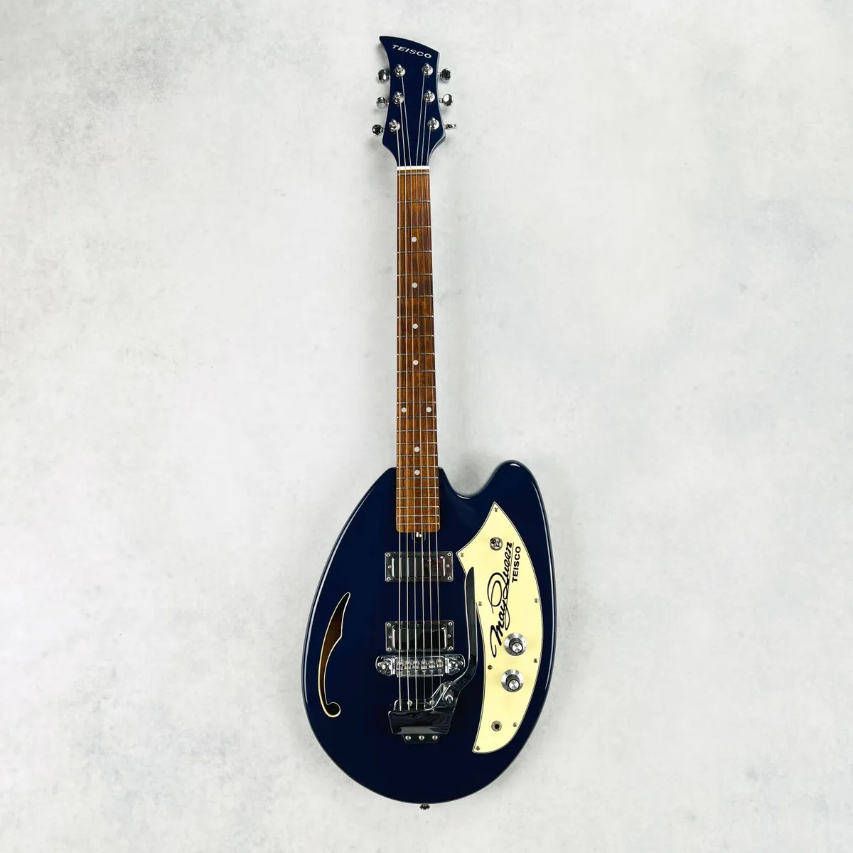 Teisco MQ-56 May Queen Reissue 1999 - Navy Blue - Gbase