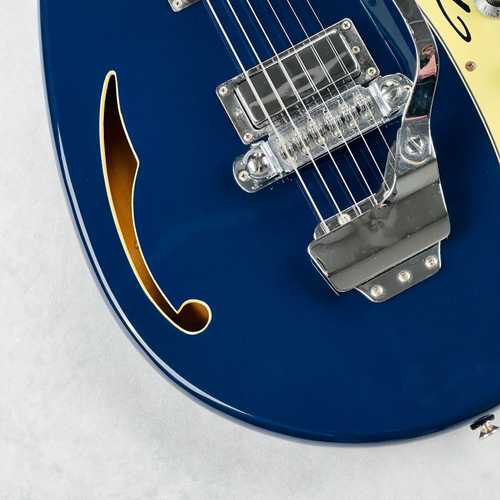 Teisco MQ-56 May Queen Reissue 1999 - Navy Blue - Gbase