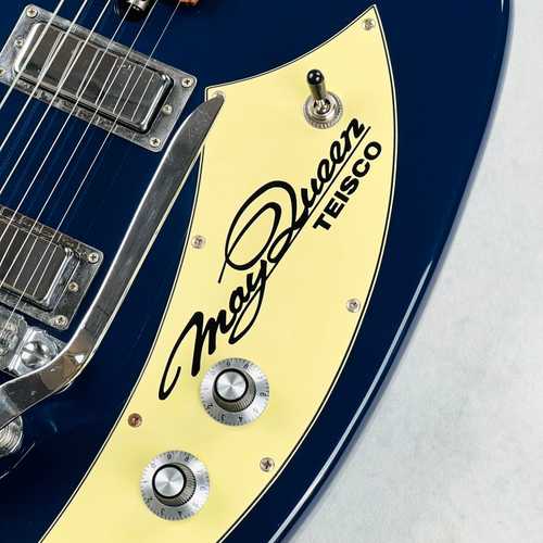 Teisco MQ-56 May Queen Reissue 1999 - Navy Blue - Gbase