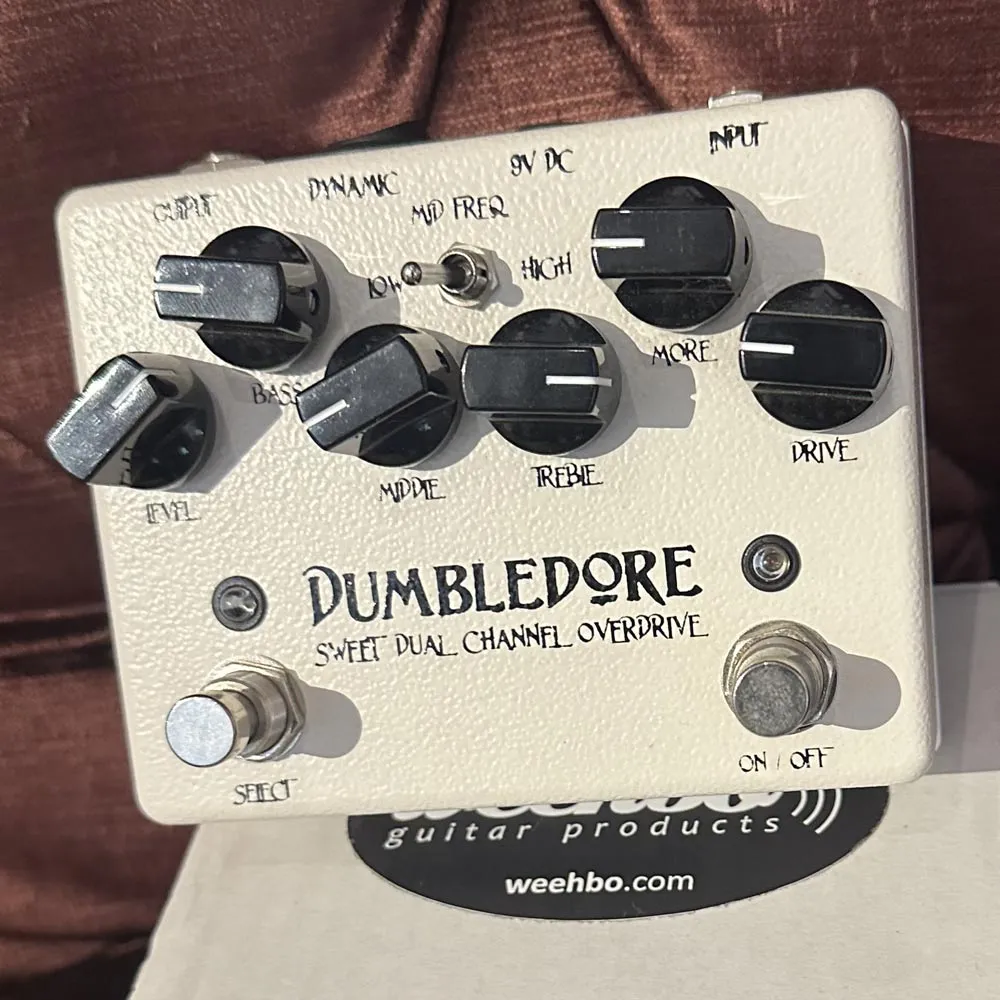 Weehbo Dumbledore Sweet Dual Channel Overdrive Pedal (Pre-Owned